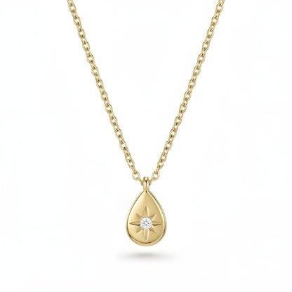 Stellar North Star Necklace – 18K PVD Gold Plated