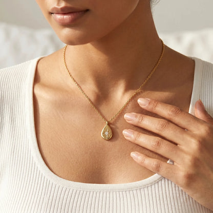 Stellar North Star Necklace – 18K PVD Gold Plated